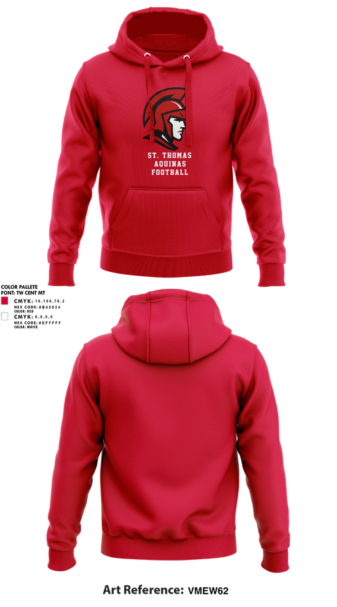 Hoodie, St. Thomas Aquinas Football, , Teamtime, Team time, sublimation, custom sports apparel, team uniforms, spirit wear, spiritwear, sports uniforms, custom shirts, team store, custom team store, fundraiser sports, apparel fundraiser