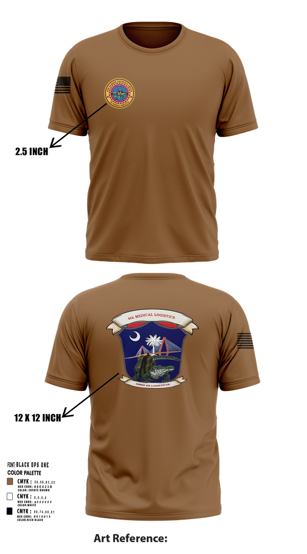 Short Sleeve Performance Shirt, 4th Medical Logistics, Marines, Teamtime, Team time, sublimation, custom sports apparel, team uniforms, spirit wear, spiritwear, sports uniforms, custom shirts, team store, custom team store, fundraiser sports, apparel fundraiser