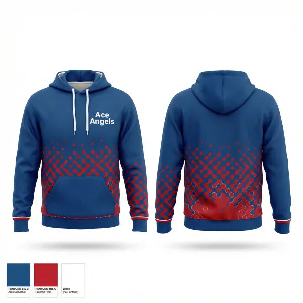 Hoodie, Ace Angels, Women's Volleyball, Teamtime, Team time, sublimation, custom sports apparel, team uniforms, spirit wear, spiritwear, sports uniforms, custom shirts, team store, custom team store, fundraiser sports, apparel fundraiser