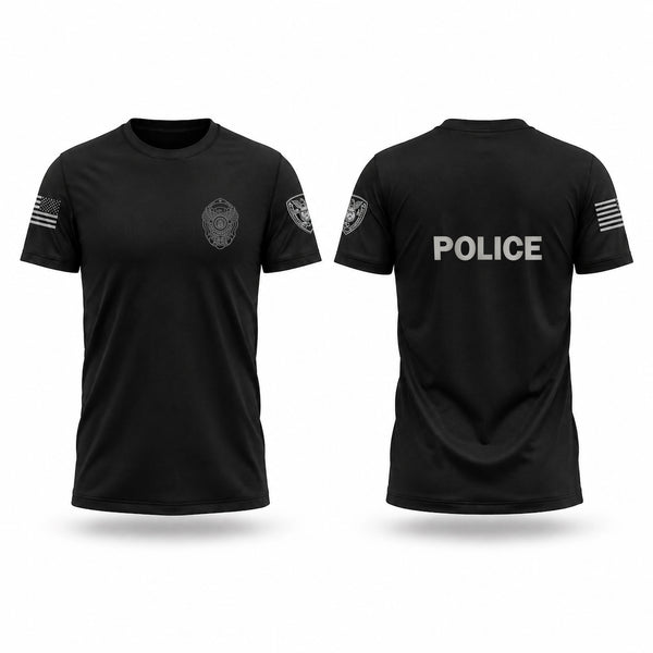Short Sleeve Performance Shirt, Caruthersville Police Department, Police, Teamtime, Team time, sublimation, custom sports apparel, team uniforms, spirit wear, spiritwear, sports uniforms, custom shirts, team store, custom team store, fundraiser sports, apparel fundraiser