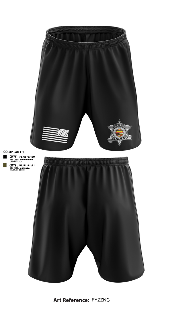 Athletic Shorts With Pockets, Crawford county investigations bureau, Police, Teamtime, Team time, sublimation, custom sports apparel, team uniforms, spirit wear, spiritwear, sports uniforms, custom shirts, team store, custom team store, fundraiser sports, apparel fundraiser