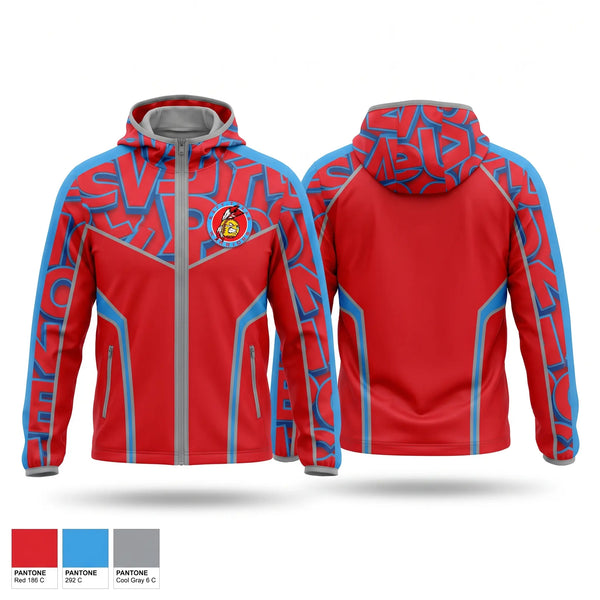 Windbreaker, Warriors, Softball, Teamtime, Team time, sublimation, custom sports apparel, team uniforms, spirit wear, spiritwear, sports uniforms, custom shirts, team store, custom team store, fundraiser sports, apparel fundraiser