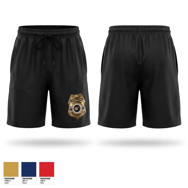 Athletic Shorts With Pockets, NASA POLICE, Police, Teamtime, Team time, sublimation, custom sports apparel, team uniforms, spirit wear, spiritwear, sports uniforms, custom shirts, team store, custom team store, fundraiser sports, apparel fundraiser