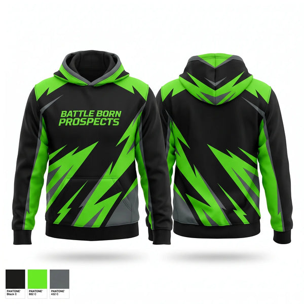 Hoodie, Battle Born Prospects, Baseball, Teamtime, Team time, sublimation, custom sports apparel, team uniforms, spirit wear, spiritwear, sports uniforms, custom shirts, team store, custom team store, fundraiser sports, apparel fundraiser