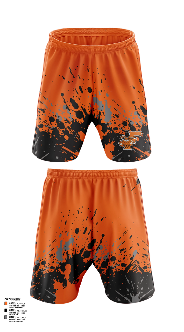 Athletic Shorts With Pockets, Fisher Bunnies, Cross Country, Teamtime, Team time, sublimation, custom sports apparel, team uniforms, spirit wear, spiritwear, sports uniforms, custom shirts, team store, custom team store, fundraiser sports, apparel fundraiser