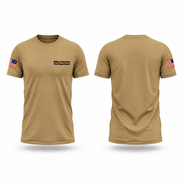 Short Sleeve Performance Shirt, Wilbar Volunteer Fire Department, Fire Department, Teamtime, Team time, sublimation, custom sports apparel, team uniforms, spirit wear, spiritwear, sports uniforms, custom shirts, team store, custom team store, fundraiser sports, apparel fundraiser
