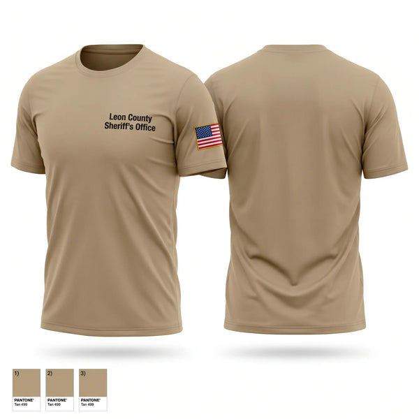 Short Sleeve Performance Shirt, Leon County Sheriff's Office, Police, Teamtime, Team time, sublimation, custom sports apparel, team uniforms, spirit wear, spiritwear, sports uniforms, custom shirts, team store, custom team store, fundraiser sports, apparel fundraiser
