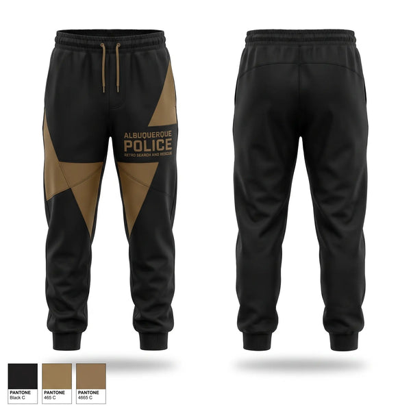 Sweatpants, Albuquerque police, Police, Teamtime, Team time, sublimation, custom sports apparel, team uniforms, spirit wear, spiritwear, sports uniforms, custom shirts, team store, custom team store, fundraiser sports, apparel fundraiser