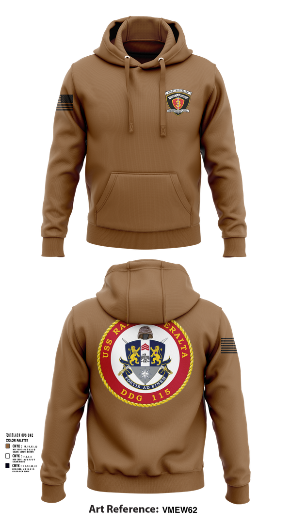 Hoodie, USS Rafael Peralta DDG 115, Navy, Teamtime, Team time, sublimation, custom sports apparel, team uniforms, spirit wear, spiritwear, sports uniforms, custom shirts, team store, custom team store, fundraiser sports, apparel fundraiser