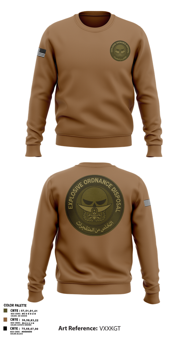 Crew Neck Sweatshirt, EOD, , Teamtime, Team time, sublimation, custom sports apparel, team uniforms, spirit wear, spiritwear, sports uniforms, custom shirts, team store, custom team store, fundraiser sports, apparel fundraiser