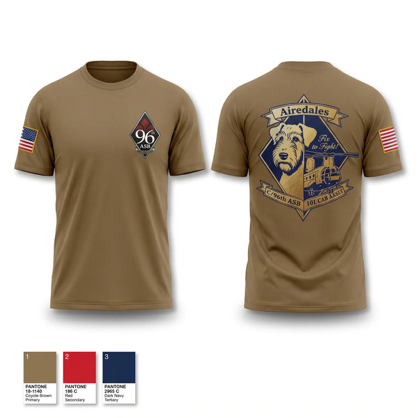 Old School Cotton Feel Shirt, Airedales, Army, Teamtime, Team time, sublimation, custom sports apparel, team uniforms, spirit wear, spiritwear, sports uniforms, custom shirts, team store, custom team store, fundraiser sports, apparel fundraiser