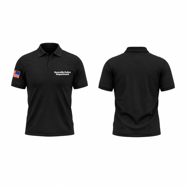 Short Sleeve Performance Polo, Boonville Police Department, Police, Teamtime, Team time, sublimation, custom sports apparel, team uniforms, spirit wear, spiritwear, sports uniforms, custom shirts, team store, custom team store, fundraiser sports, apparel fundraiser