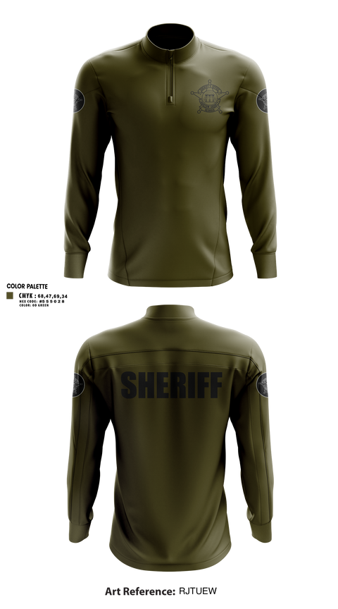 Quarter Zip Jacket, Bartow County Sheriff’s Office, Police, Teamtime, Team time, sublimation, custom sports apparel, team uniforms, spirit wear, spiritwear, sports uniforms, custom shirts, team store, custom team store, fundraiser sports, apparel fundraiser