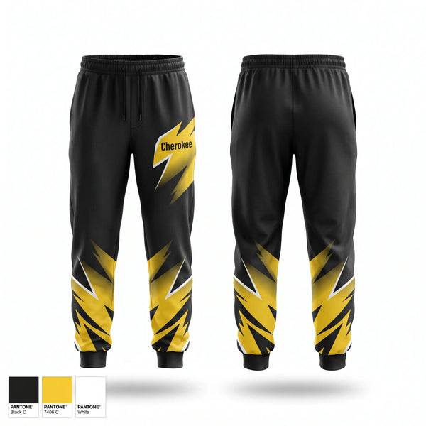 Sweatpants, Cherokee, Cross Country, Teamtime, Team time, sublimation, custom sports apparel, team uniforms, spirit wear, spiritwear, sports uniforms, custom shirts, team store, custom team store, fundraiser sports, apparel fundraiser