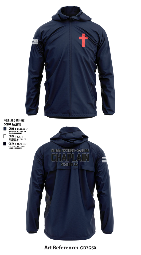 Windbreaker, Chaplain 35, Fire Department, Teamtime, Team time, sublimation, custom sports apparel, team uniforms, spirit wear, spiritwear, sports uniforms, custom shirts, team store, custom team store, fundraiser sports, apparel fundraiser