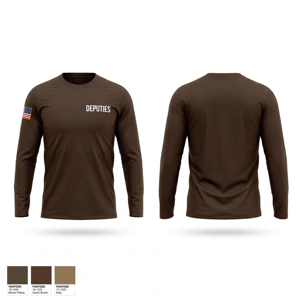 Long Sleeve Performance Shirt, Deputies, Police, Teamtime, Team time, sublimation, custom sports apparel, team uniforms, spirit wear, spiritwear, sports uniforms, custom shirts, team store, custom team store, fundraiser sports, apparel fundraiser