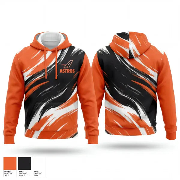 Hoodie, Astros, Baseball, Teamtime, Team time, sublimation, custom sports apparel, team uniforms, spirit wear, spiritwear, sports uniforms, custom shirts, team store, custom team store, fundraiser sports, apparel fundraiser