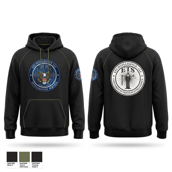 Hoodie, ETS Intelligence, , Teamtime, Team time, sublimation, custom sports apparel, team uniforms, spirit wear, spiritwear, sports uniforms, custom shirts, team store, custom team store, fundraiser sports, apparel fundraiser