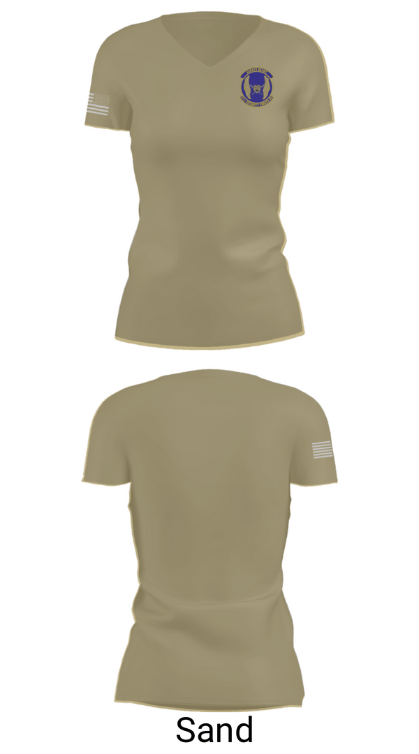 Women's Short Sleeve Vneck Shirt, 51SFS Metal Tigers, Air Force, Teamtime, Team time, sublimation, custom sports apparel, team uniforms, spirit wear, spiritwear, sports uniforms, custom shirts, team store, custom team store, fundraiser sports, apparel fundraiser