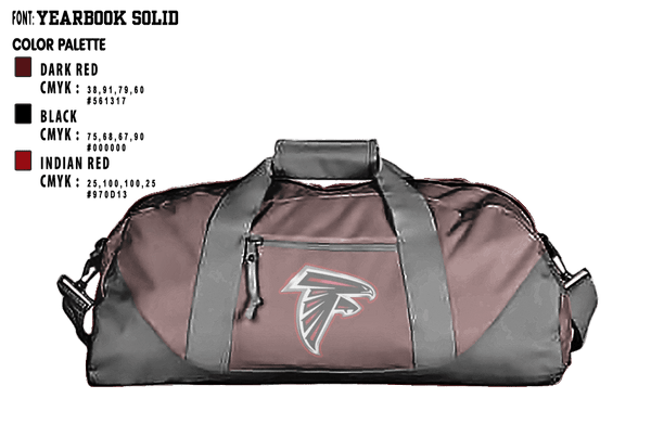 Duffle Bag, northsac panthers, Football, Teamtime, Team time, sublimation, custom sports apparel, team uniforms, spirit wear, spiritwear, sports uniforms, custom shirts, team store, custom team store, fundraiser sports, apparel fundraiser
