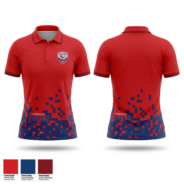Short Sleeve Performance Polo, Firebaugh eagles, Softball, Teamtime, Team time, sublimation, custom sports apparel, team uniforms, spirit wear, spiritwear, sports uniforms, custom shirts, team store, custom team store, fundraiser sports, apparel fundraiser