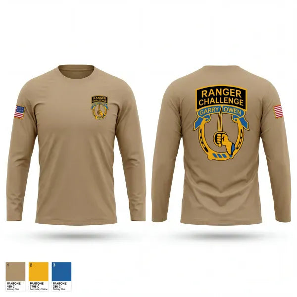 Long Sleeve Performance Shirt, Garry Owen ROTC, Army, Teamtime, Team time, sublimation, custom sports apparel, team uniforms, spirit wear, spiritwear, sports uniforms, custom shirts, team store, custom team store, fundraiser sports, apparel fundraiser