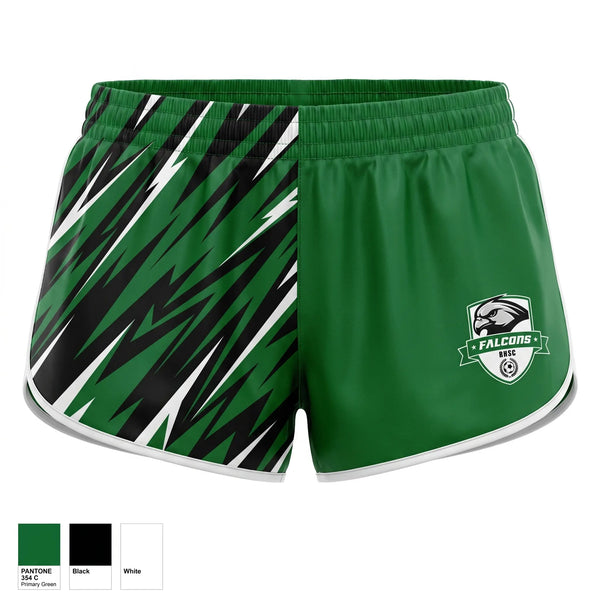 Womens Shorts, BU13 Rush-Henrietta Falcons, Men's Soccer, Teamtime, Team time, sublimation, custom sports apparel, team uniforms, spirit wear, spiritwear, sports uniforms, custom shirts, team store, custom team store, fundraiser sports, apparel fundraiser
