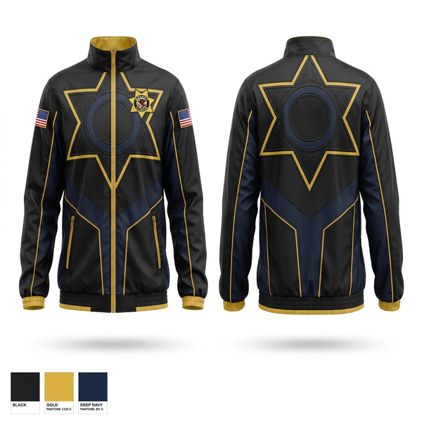 Windbreaker, Roxana PD, Police, Teamtime, Team time, sublimation, custom sports apparel, team uniforms, spirit wear, spiritwear, sports uniforms, custom shirts, team store, custom team store, fundraiser sports, apparel fundraiser