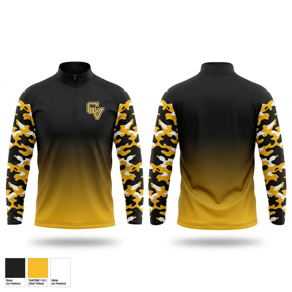 Quarter Zip Jacket, Capistrano Valley Cougars, Baseball, Teamtime, Team time, sublimation, custom sports apparel, team uniforms, spirit wear, spiritwear, sports uniforms, custom shirts, team store, custom team store, fundraiser sports, apparel fundraiser