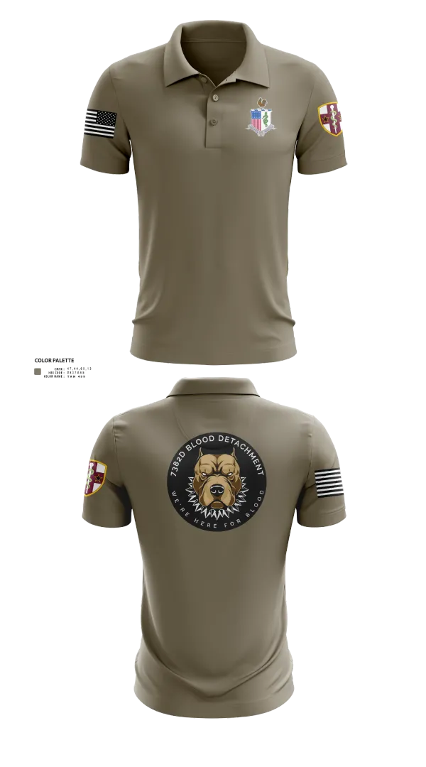 Short Sleeve Performance Polo, 7236 Medical Support Unit, Army, Teamtime, Team time, sublimation, custom sports apparel, team uniforms, spirit wear, spiritwear, sports uniforms, custom shirts, team store, custom team store, fundraiser sports, apparel fundraiser