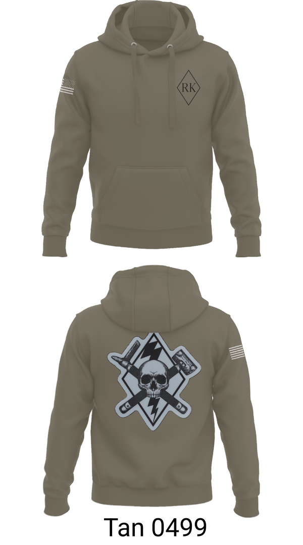 Hoodie, 3rd Platoon Cco 2-37 AR, Army, Teamtime, Team time, sublimation, custom sports apparel, team uniforms, spirit wear, spiritwear, sports uniforms, custom shirts, team store, custom team store, fundraiser sports, apparel fundraiser