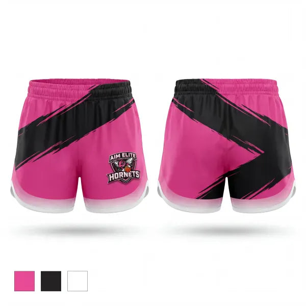 Womens Shorts, AIM Elite, Women's Basketball, Teamtime, Team time, sublimation, custom sports apparel, team uniforms, spirit wear, spiritwear, sports uniforms, custom shirts, team store, custom team store, fundraiser sports, apparel fundraiser