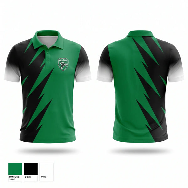 Short Sleeve Performance Polo, BU13 Rush-Henrietta Falcons, Men's Soccer, Teamtime, Team time, sublimation, custom sports apparel, team uniforms, spirit wear, spiritwear, sports uniforms, custom shirts, team store, custom team store, fundraiser sports, apparel fundraiser