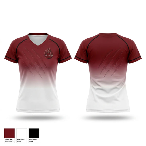 Womens Short Sleeve Vneck Shirt, Leicester High School Basketball, Men's Basketball, Teamtime, Team time, sublimation, custom sports apparel, team uniforms, spirit wear, spiritwear, sports uniforms, custom shirts, team store, custom team store, fundraiser sports, apparel fundraiser