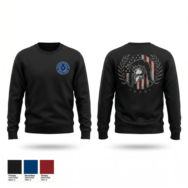 Crew Neck Sweatshirt, TDCJ Wynne unit, Police, Teamtime, Team time, sublimation, custom sports apparel, team uniforms, spirit wear, spiritwear, sports uniforms, custom shirts, team store, custom team store, fundraiser sports, apparel fundraiser