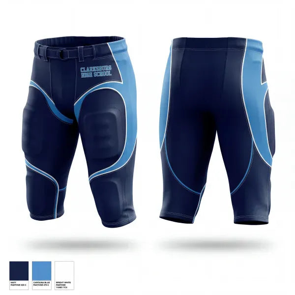 Football Pants, Clarksburg High School, , Teamtime, Team time, sublimation, custom sports apparel, team uniforms, spirit wear, spiritwear, sports uniforms, custom shirts, team store, custom team store, fundraiser sports, apparel fundraiser