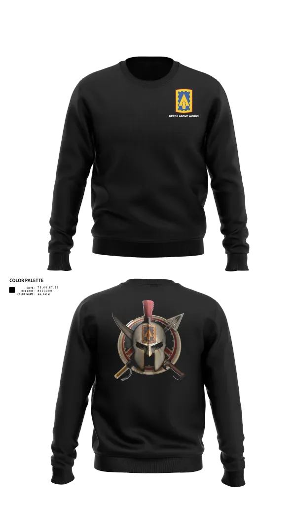 Crew Neck Sweatshirt, 108th Air Defense Artillery Brigade, Army, Teamtime, Team time, sublimation, custom sports apparel, team uniforms, spirit wear, spiritwear, sports uniforms, custom shirts, team store, custom team store, fundraiser sports, apparel fundraiser