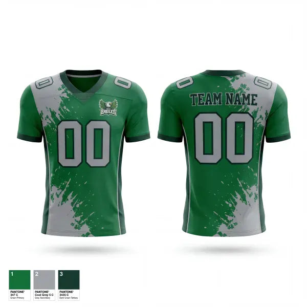 Football Jersey, RVa eagles, , Teamtime, Team time, sublimation, custom sports apparel, team uniforms, spirit wear, spiritwear, sports uniforms, custom shirts, team store, custom team store, fundraiser sports, apparel fundraiser