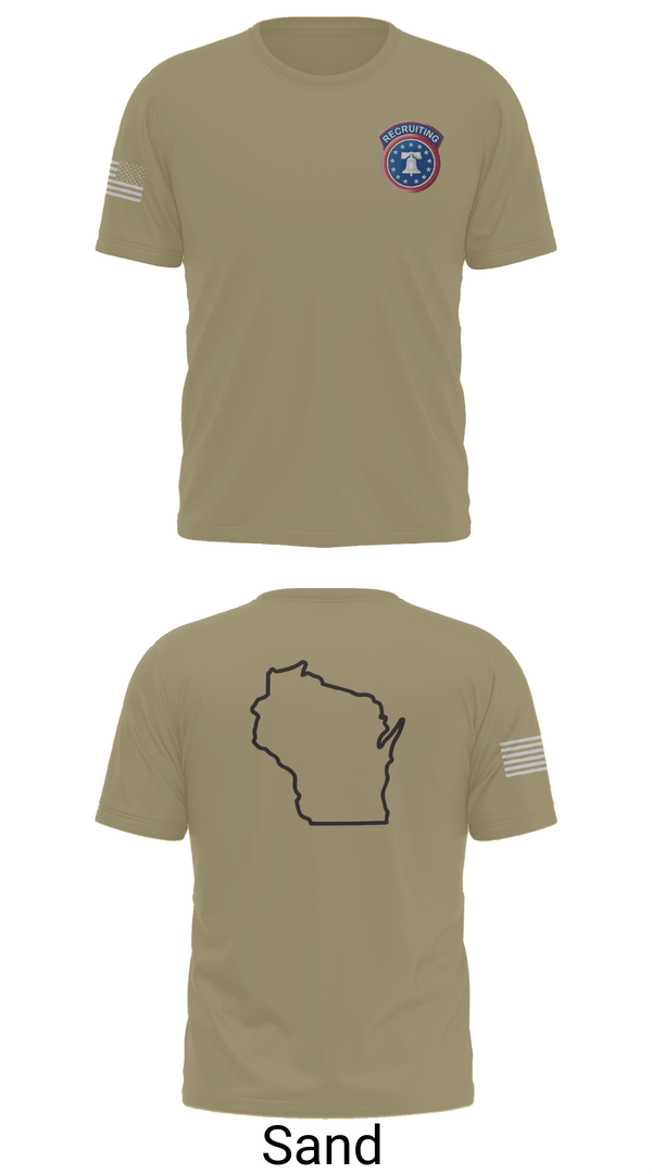 Old School Cotton Feel Shirt, Waukesha recruiting station, Army, Teamtime, Team time, sublimation, custom sports apparel, team uniforms, spirit wear, spiritwear, sports uniforms, custom shirts, team store, custom team store, fundraiser sports, apparel fundraiser