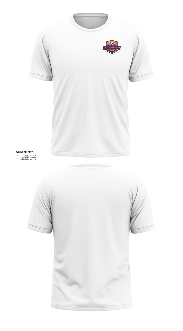 Old School Cotton Shirt, Catskills Run Club, Cross Country, Teamtime, Team time, sublimation, custom sports apparel, team uniforms, spirit wear, spiritwear, sports uniforms, custom shirts, team store, custom team store, fundraiser sports, apparel fundraiser