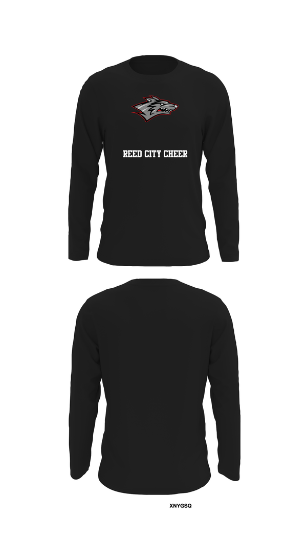 Long Sleeve Performance Shirt, Reed City Cheer, Cheer, Teamtime, Team time, sublimation, custom sports apparel, team uniforms, spirit wear, spiritwear, sports uniforms, custom shirts, team store, custom team store, fundraiser sports, apparel fundraiser