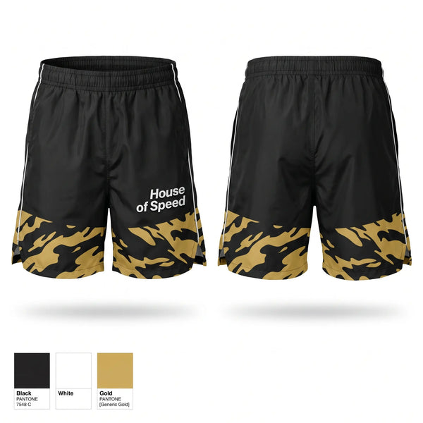 Track Shorts, House of Speed, Track & Field, Teamtime, Team time, sublimation, custom sports apparel, team uniforms, spirit wear, spiritwear, sports uniforms, custom shirts, team store, custom team store, fundraiser sports, apparel fundraiser