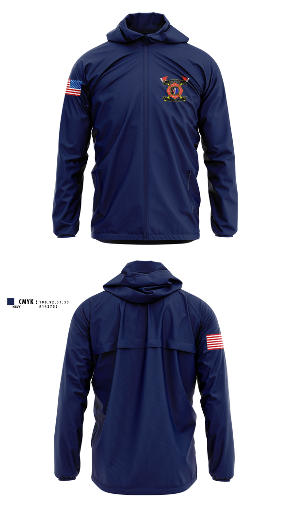 Windbreaker, Chemult Rural Fire Protection District, Fire Department, Teamtime, Team time, sublimation, custom sports apparel, team uniforms, spirit wear, spiritwear, sports uniforms, custom shirts, team store, custom team store, fundraiser sports, apparel fundraiser