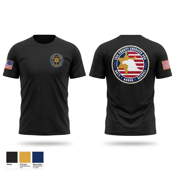 Short Sleeve Performance Shirt, Erie County Sheriff's Office PBA, Police, Teamtime, Team time, sublimation, custom sports apparel, team uniforms, spirit wear, spiritwear, sports uniforms, custom shirts, team store, custom team store, fundraiser sports, apparel fundraiser