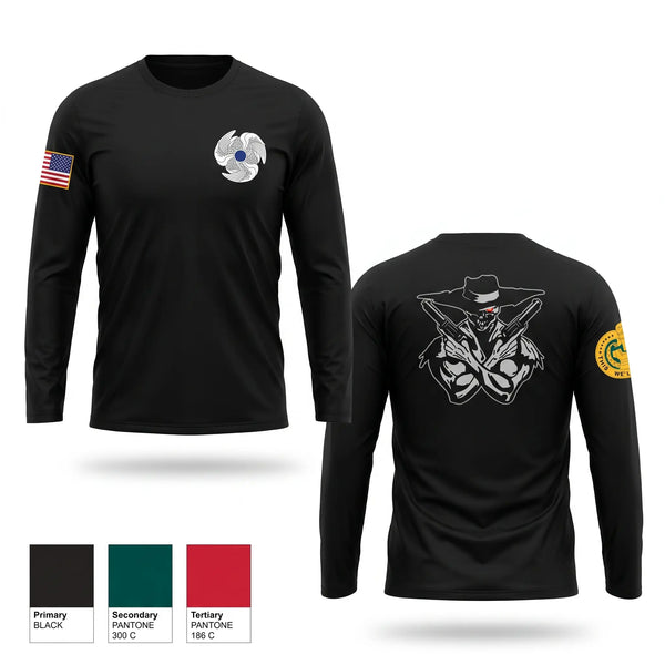 Long Sleeve Performance Shirt, C CO 1-222 AVN REGT, Army, Teamtime, Team time, sublimation, custom sports apparel, team uniforms, spirit wear, spiritwear, sports uniforms, custom shirts, team store, custom team store, fundraiser sports, apparel fundraiser