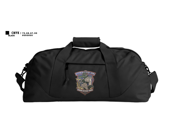 Duffle Bag, 2-111th AOB, Army, Teamtime, Team time, sublimation, custom sports apparel, team uniforms, spirit wear, spiritwear, sports uniforms, custom shirts, team store, custom team store, fundraiser sports, apparel fundraiser