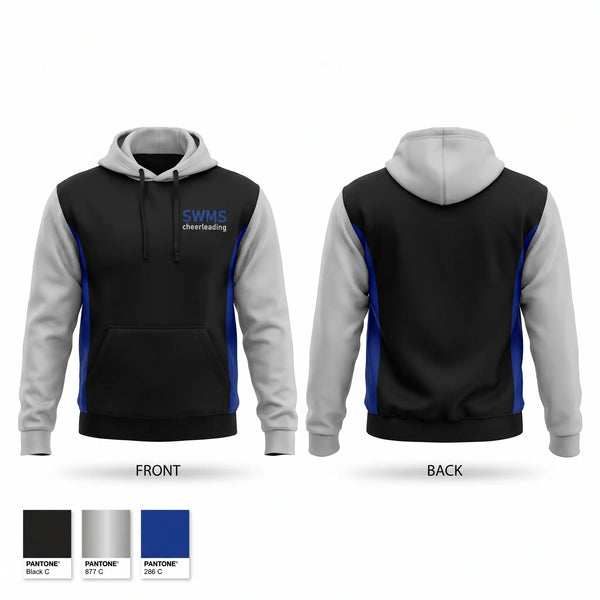 Hoodie, SWMS cheerleading, Cheer, Teamtime, Team time, sublimation, custom sports apparel, team uniforms, spirit wear, spiritwear, sports uniforms, custom shirts, team store, custom team store, fundraiser sports, apparel fundraiser