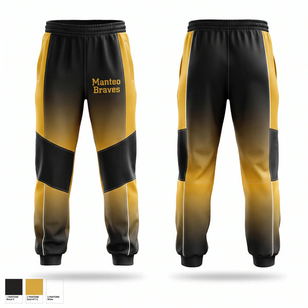 Sweatpants, Manteo Braves, Women's Basketball, Teamtime, Team time, sublimation, custom sports apparel, team uniforms, spirit wear, spiritwear, sports uniforms, custom shirts, team store, custom team store, fundraiser sports, apparel fundraiser
