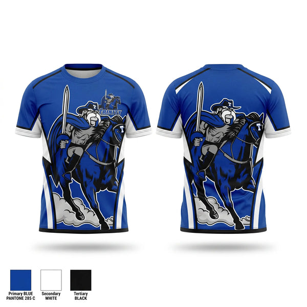 Soft Poly Tee Cotton Like Feel, Trinity High School Wrestling, Wrestling, Teamtime, Team time, sublimation, custom sports apparel, team uniforms, spirit wear, spiritwear, sports uniforms, custom shirts, team store, custom team store, fundraiser sports, apparel fundraiser