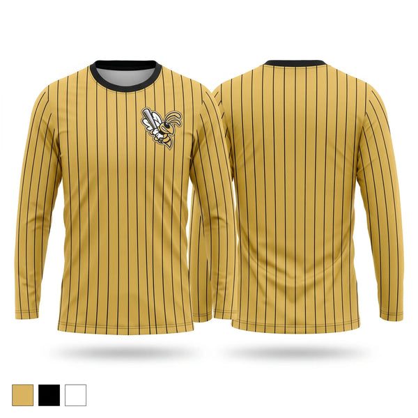 Long Sleeve Performance Shirt, 404 Stingers, Baseball, Teamtime, Team time, sublimation, custom sports apparel, team uniforms, spirit wear, spiritwear, sports uniforms, custom shirts, team store, custom team store, fundraiser sports, apparel fundraiser